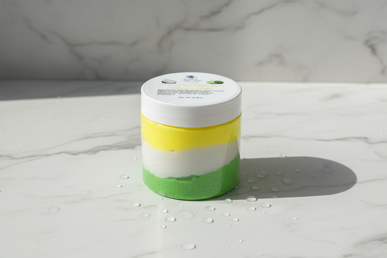 Coco Island Glow | Sugar Whipped Soap Scrub (Limited Edition)