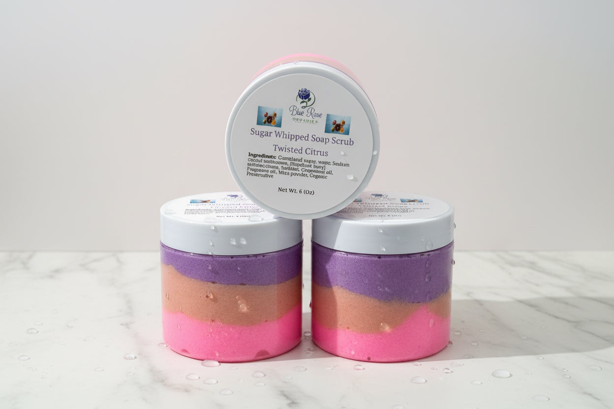 Twisted Citrus| Sugar Whipped Soap Scrub  (Limited Edition)
